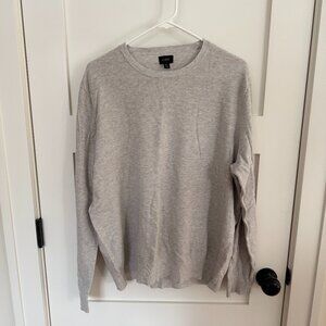 J Crew Men's Men's sweater Size XL Light Grey